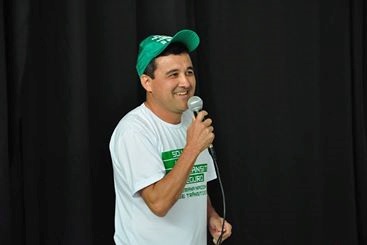 Willian Marcos Prado, propriet&aacute;rio da autoescola - Foto: Thiago Odeque/PMNA